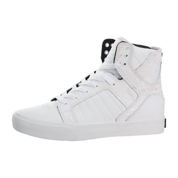 Supra Womens SkyTop High Top Shoes - White | Canada C9833-0R31